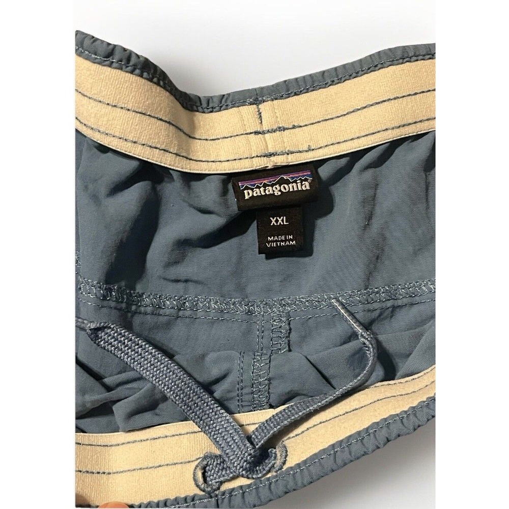 Patagonia Men's Swim Lounge Beach Blue Short 2XL - Picture 4 of 6